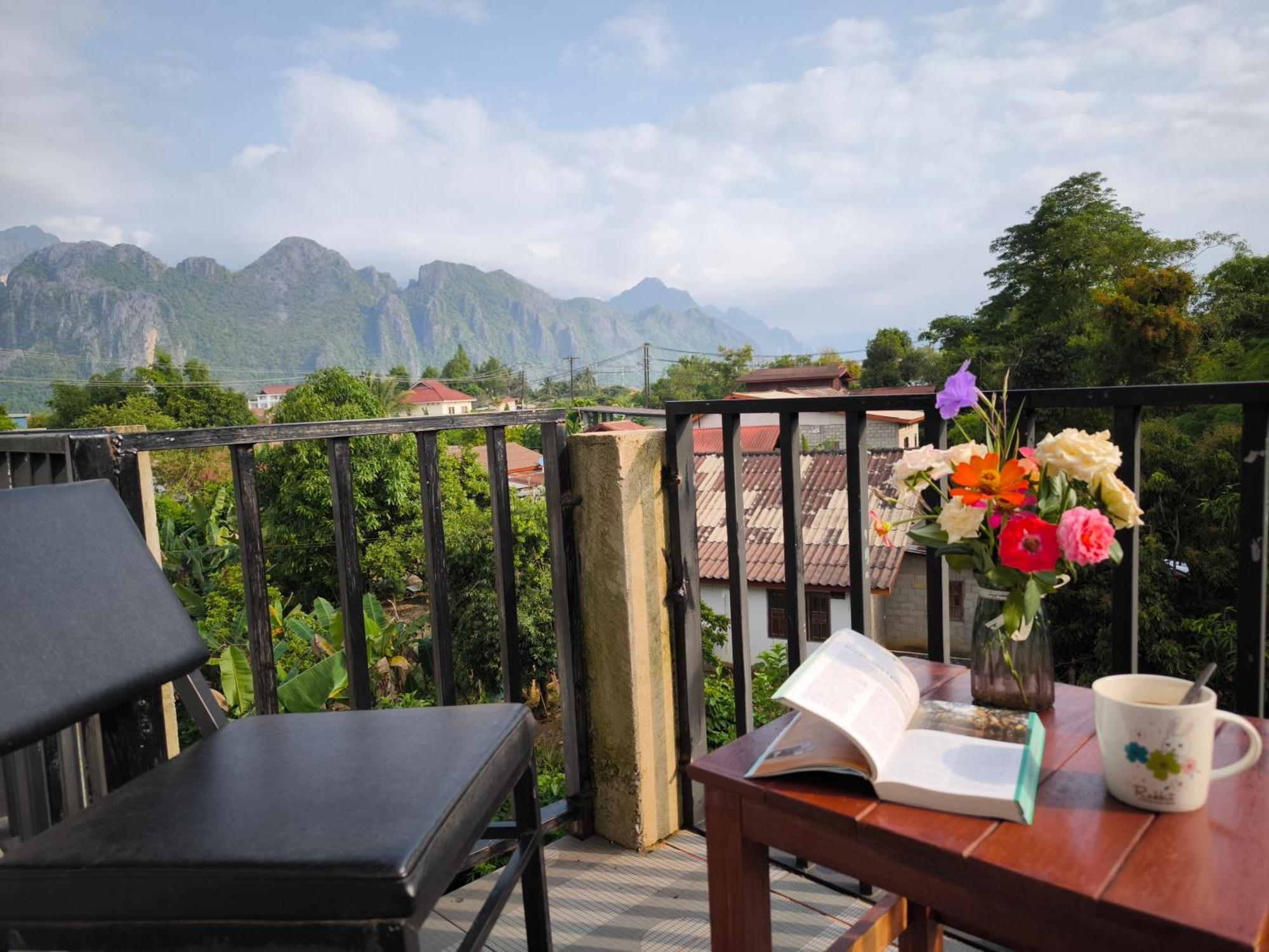 Vang Vieng Champa Hotel Extérieur photo